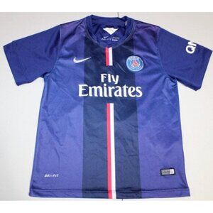 PSG Paris Saint Germain Football Club David Luiz #7 Jersey Youth Medium Nike